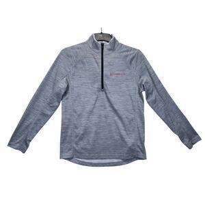 Vineyard Vines Quarter Zip Pullover Gray Long Sleeve Performance Men S